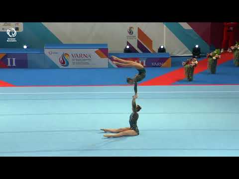 Kamila Bryskiewicz & Zofia Kaminska (POL) - 2023 ACRO European silver medallists, Balance