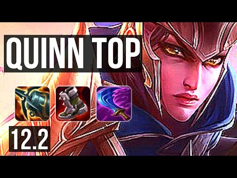 QUINN vs KLED (TOP) | Rank 5 Quinn, 7 solo kills, 66% winrate | BR Grandmaster | 12.2