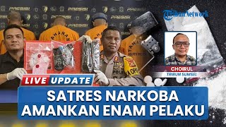 Sebanyak 6 Pelaku Penyalahgunaan Narkoba Berhasil Diamankan Satres Narkoba Polres OKU Timur