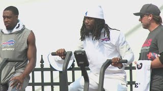 McDermott, Allen talk about James Cook back practicing with the team