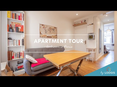Apartment Tour // Furnished  23.3m2 in Paris – Ref : 22021603