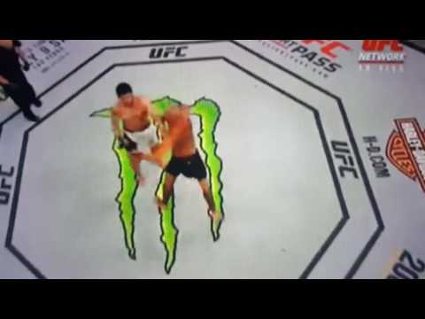 Donald cowboy cerrone vs cote K.O ufc fight night