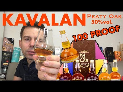 WhiskyWhistle 221 KAVALAN Peaty Oak Taiwanese Whsiky Review