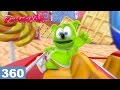 360 Video Roller Coaster VR HD Gummy Bear Candy Coaster Animated