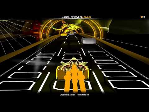 Undelete vs X Side - Two Is Not Four (ॐ @ Audiosurf)