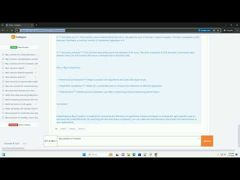 big o notation in 5 minutes