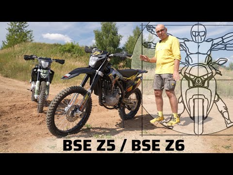 BSE Z5 и Z6 – хард эндуро и эндуро-турист в обзоре Дениса Панфёрова
