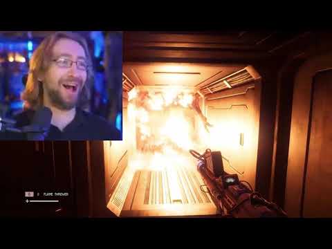 my favorite part of Max's  alien isolation playthrough