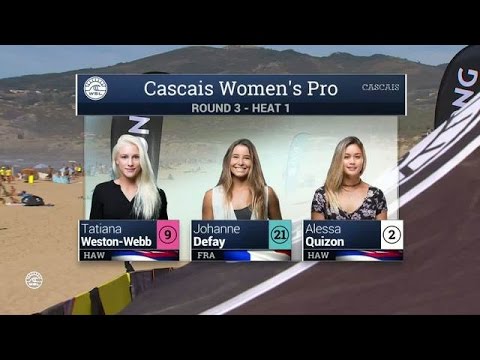 Cascais Women's Pro: Round Three, Heat 1