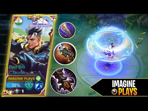 WHY CLAUDE IS BEST MM IN CURRENT META? | GIVEAWAY ANNOUNCEMENT | MLBB