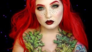 Wilted Poison Ivy Halloween Makeup Tutorial | Jordan Hanz