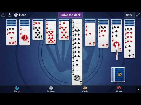 Microsoft Solitaire Collection: Spider - Hard - January 12, 2021