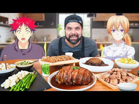I Made a FOOD WARS Feast!