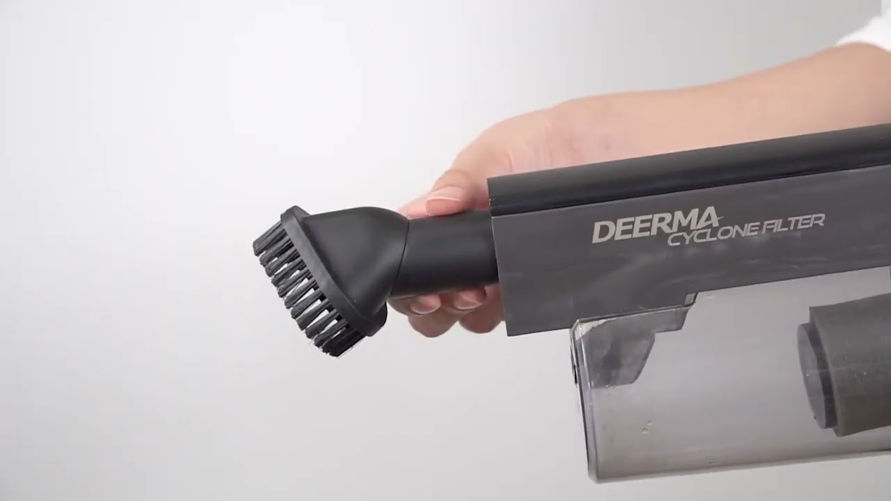 Ручний пилосос DEERMA Suction Vacuum Cleaner DX700S (Gray) video preview