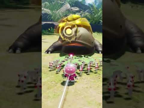 ザコサンショウ、タカラサンショウの白ピクミン捕食シーン【ピクミン4 PIKMIN4】 #pikmin4 #pikmin #ピクミン