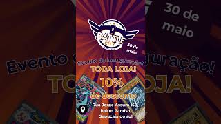 Evento de inauguração Battle City jogos & TCG #tcg #yugioh #pokemon #inauguração
