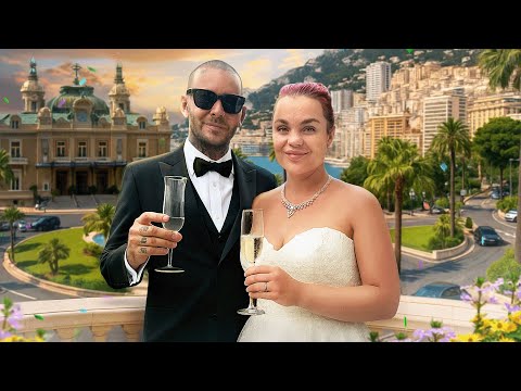 FIRAR BRÖLLOPSDAG I MONACO