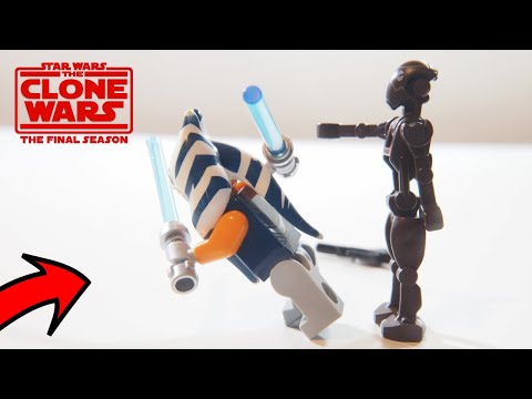 Ahsoka Vs Commando Droid | LEGO Stop-Motion