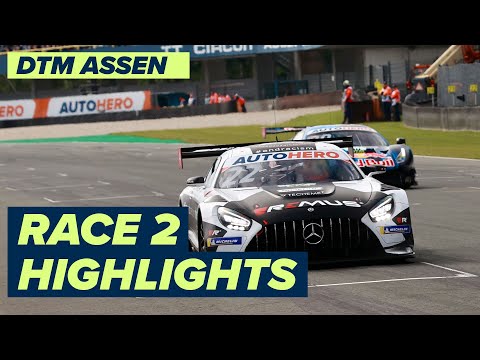 DTM TTサーキット・アッセン(オランダ) レース2のハイライト動画