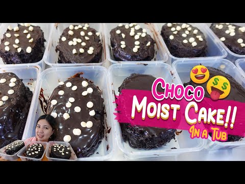 CHOCO MOIST CAKE Recipe for Business with Costing