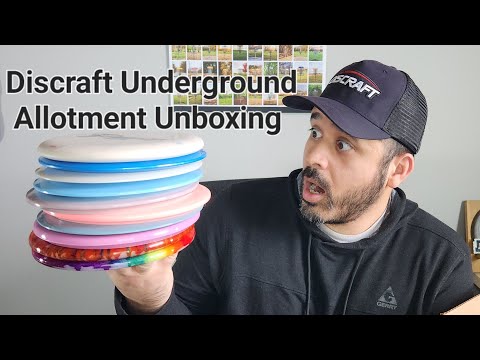 Mail Call Unboxing - Discraft Underground Allotment
