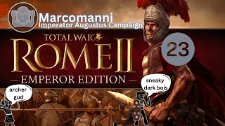 Total war Rome 2 (2013) - Imperator Augustus campaign - Marcomanni - part  23 - living space