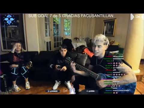 Luck Ra y Lautaro Lopez Cantan YA NO ME EXTRAÑAS