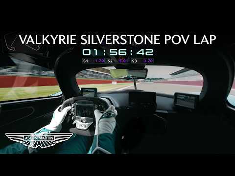Onboard with Aston Martin Valkyrie Silverstone Lap Record