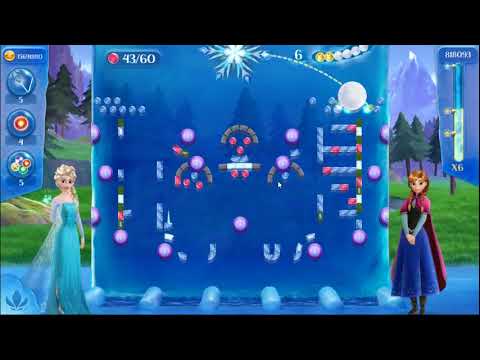 Frozen Free Fall: Icy Shot Level 312 - NO BOOSTERS ☃☃☃