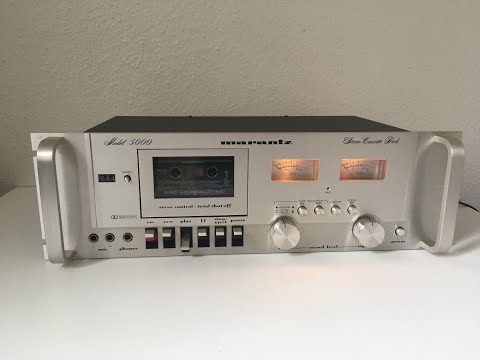 MARANTZ 5000 Stereo Cassette Deck rackable (2)