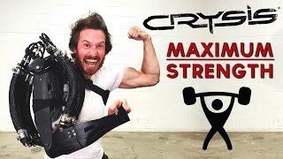 Download the video "BIONIC ARM = MAXIMUM STRENGTH (Crysis Nanosuit IRL)"