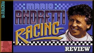 Mario Andretti Racing - on the SEGA Genesis / Mega Drive - with Commentary !!