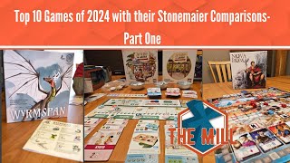 Top 10 Games of 2024 with their Stonemaier Comparisons - Part One