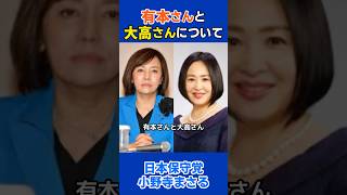 有本香さんと大高未貴さんについて #日本保守党 #小野寺まさる #ジャーナリスト #百田尚樹