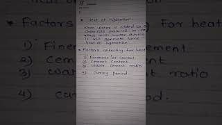 concrete technology... Heat of Hydration