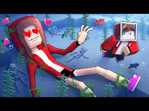 JJ VERITY GIRL was Buried Under The Water LOVE CURSE Challenge : MAIZEN Minecraft Animation