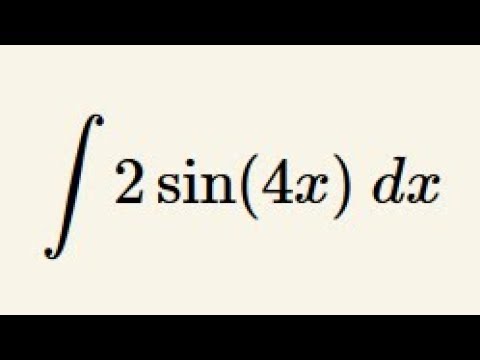 Całka nieoznaczona - metoda podstawiania - przykład