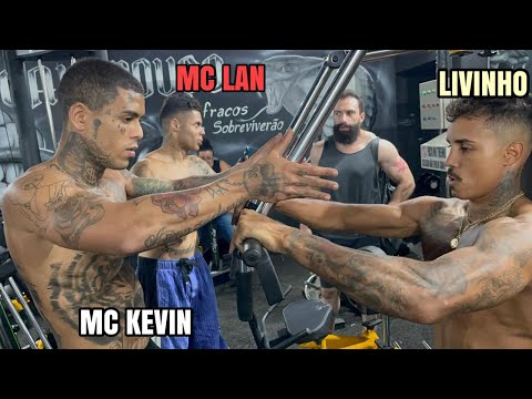 MC KEVIN E MC LIVINHO I TREINANDO JUNTOS