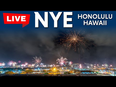 LIVE 🔴 NEW YEAR'S EVE - HONOLULU HAWAII