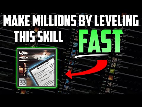 Here's how leveling the Hideout Management skill FAST will make you MILLIONS // Escape from Tarkov