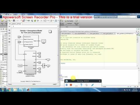 MATLAB AIRFRAME TRIM