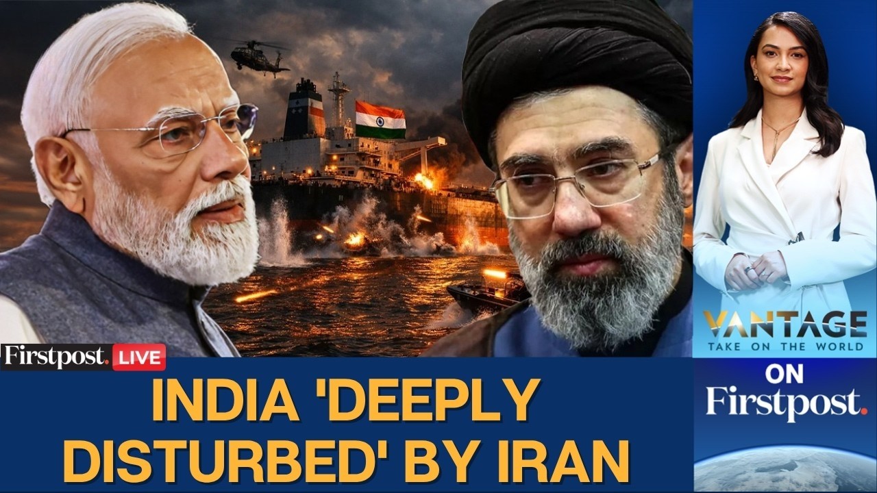 LIVE: India Protests Iran Firing on Indian Ships in Hormuz | Vantage on Firstpost