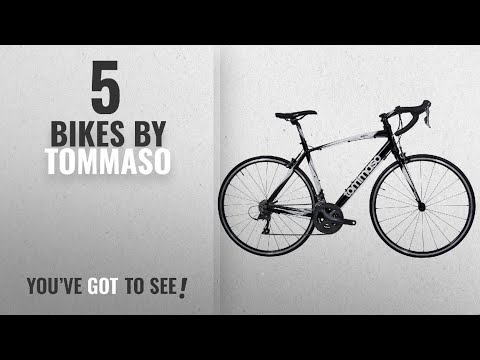 Top 10 Tommaso Bikes [2018]: Tommaso Imola Road Bike Shimano R2000 Claris - Black - Medium