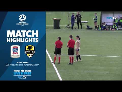 NPL NSW Women's Round 9 Highlights – Emerging Jets v NWS Spirit FC