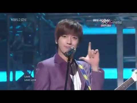 100625 CNBLUE -  Love @ KBS Music Bank
