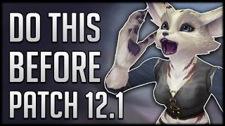 Pre-Patch 12.1 Checklist — Step-by-Step Guide & Transcript