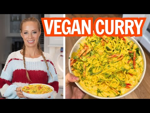 My ULTIMATE Raw Vegan Curry RECIPE‼️ (must try)