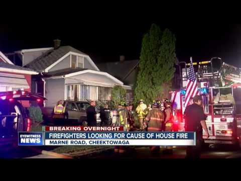 Cheektowaga firefighters looking for a cause of house fire