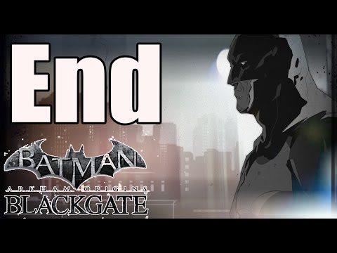 Ending Batman Arkham Origins Blackgate Deluxe Edition Walkthrough Part 19 PC HD