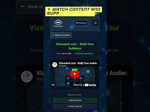 VizoWatch: Grow Your Channel